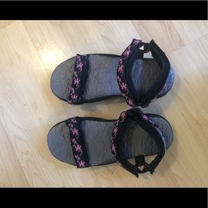 Pink Teva-Style Sandals!